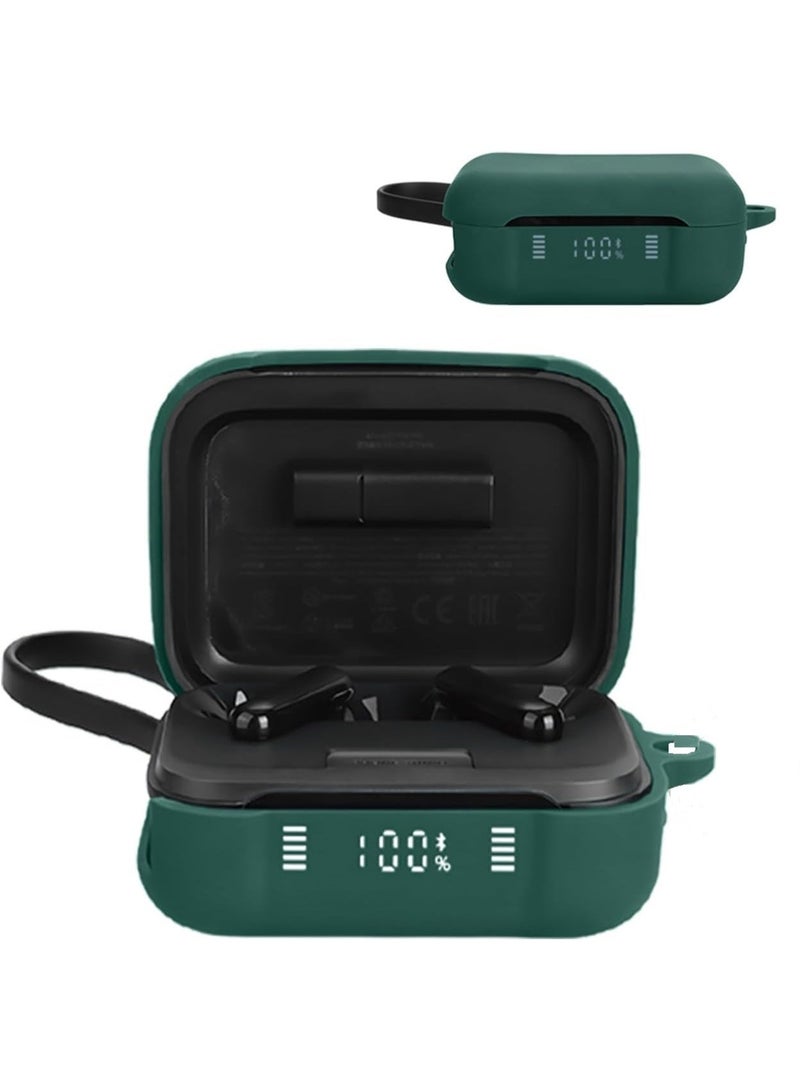 جراب حماية متوافق مع Soundcore P41i من إنكر، جراب سيليكون لـ Soundcore P41i من إن كر، جراب محمول مقاوم للخدش مع حلقة تعليق (أخضر) - Image 1